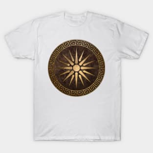 Ancient Makedon Shield Alexander the Great T-Shirt